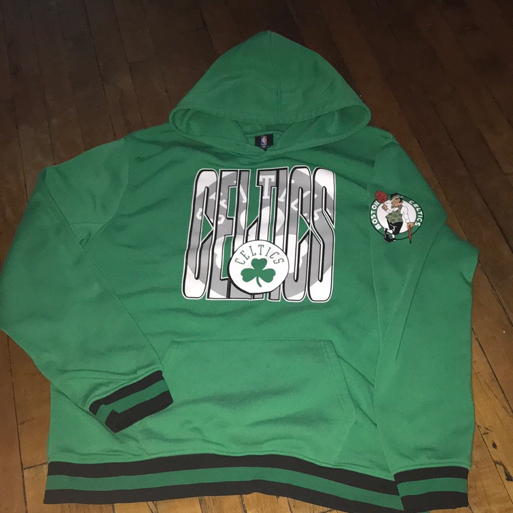 NBA‎ Boston Celtics Green Pullover Hoodie